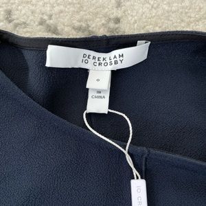 Designer tank never worn with tags navy blue